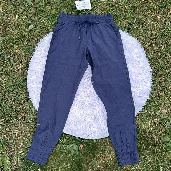 ZYIA Activewear Navy Blue Perfection Jogger Size Small NEW - Picture 8 of 16